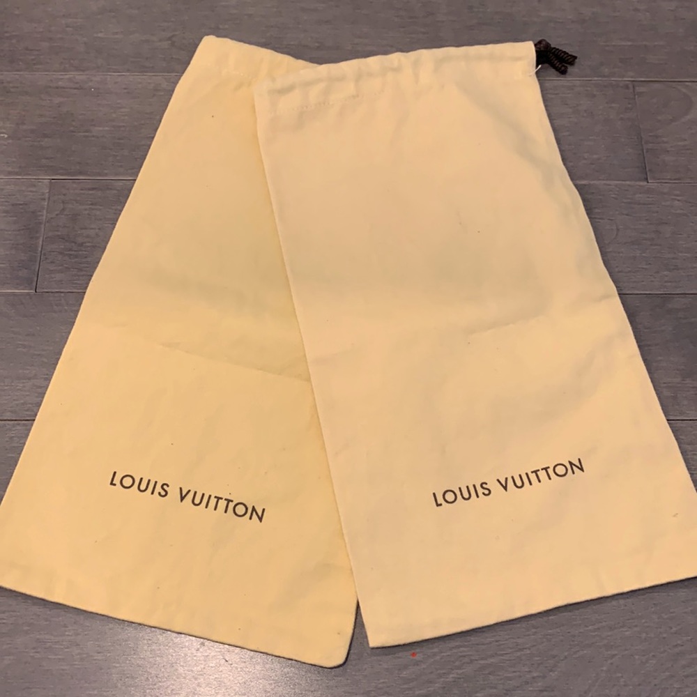 Louis Vuitton shoe pouches